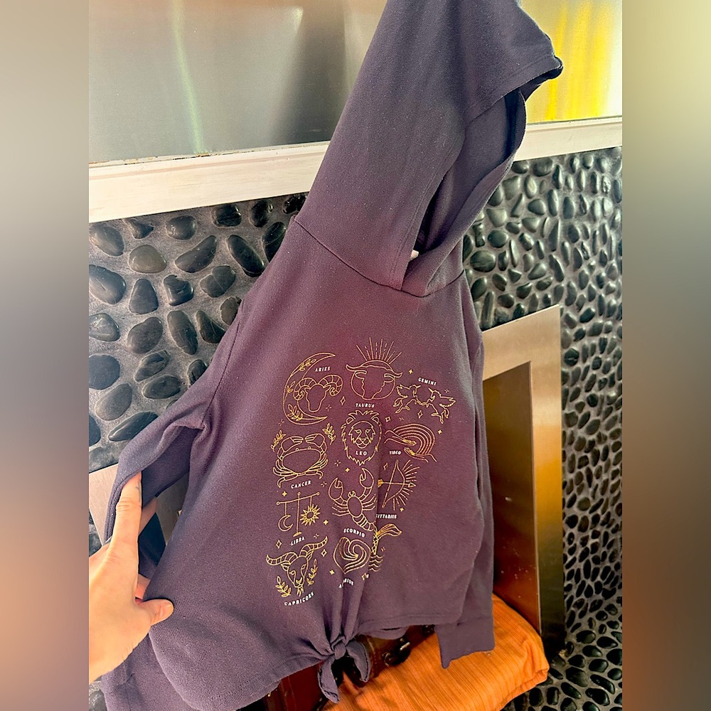 Kids Astrology Hoodie Size 7